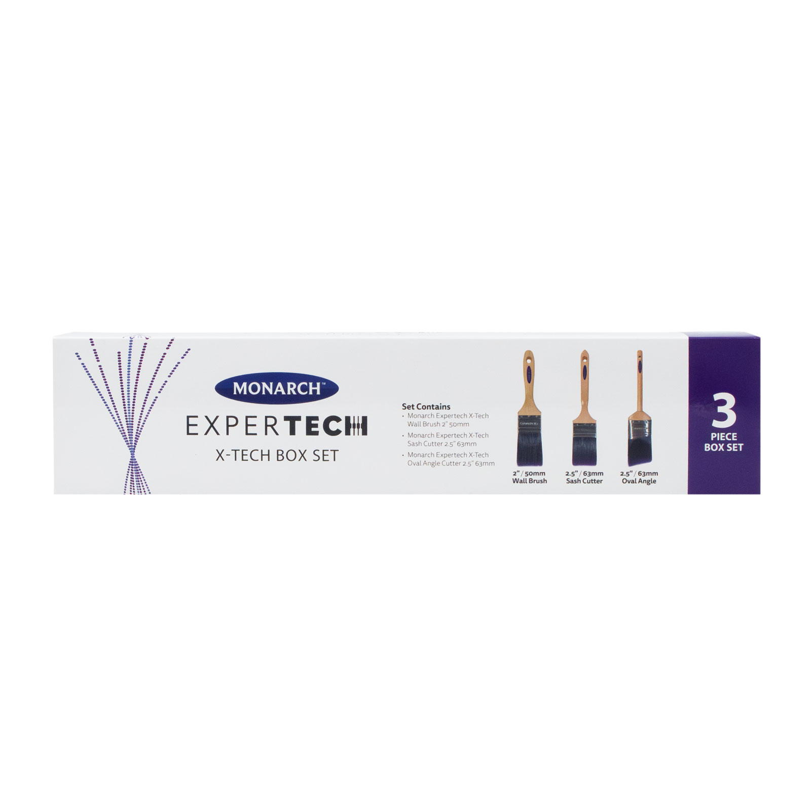 Monarch XTech Box Set 3pc - XTech - 50mm Wall, 63mm Sash and 63mm Oval product front view